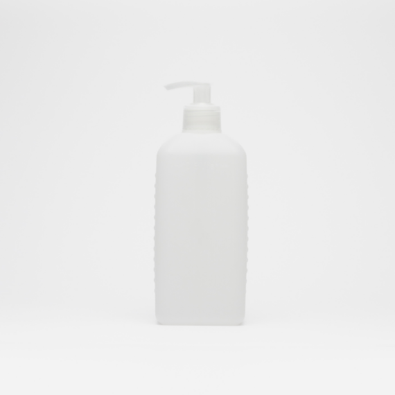 500 ml HDPE szögletes szappanos palack